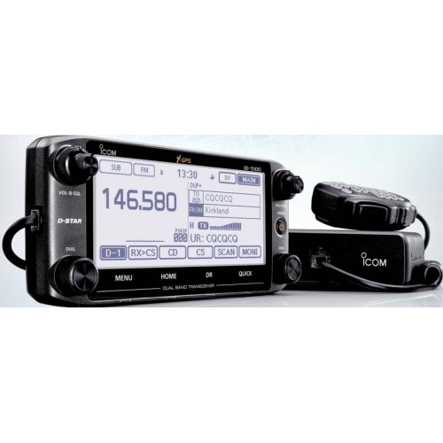 ICOM ID-5100E Ricetrasmettitore Analogico/Digit Veicolare Dual Band + Espansione Ricetrasmettitori Veicolari