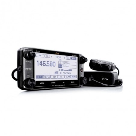 ICOM ID-5100E Ricetrasmettitore Analogico/Digit Veicolare Dual Band + Espansione Ricetrasmettitori Veicolari