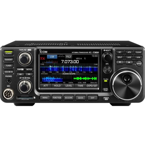 ICOM IC-7300 Ricetrasmettitore HF+50/70MHz Garanzia uff Advantec + Espansione Ricetrasmettitori Base