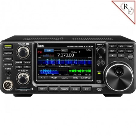 ICOM IC-7300 Ricetrasmettitore HF+50/70MHz Garanzia uff Advantec + Espansione Ricetrasmettitori Base
