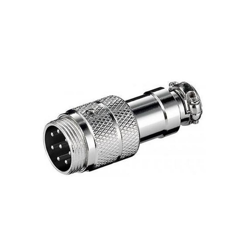 Connettore Microfonico Schermato in Metallo 8 Poli MICROFONICO