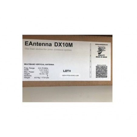 EANTENNA DX10M ANTENNA VERTICALE 3KW HF VERTICALI