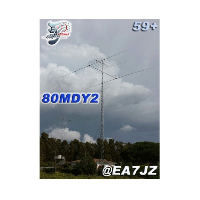 EAntenna 80MDY2 Antenna Direttiva 2 EL. 80M HF DIRETTIVE