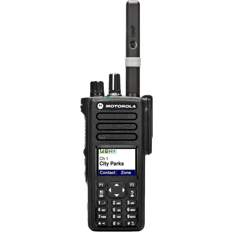 Motorola DP-4801 VHF Ricetrasmettitore Portatile Analogico-Digitale Ricetrasmettitori Civili