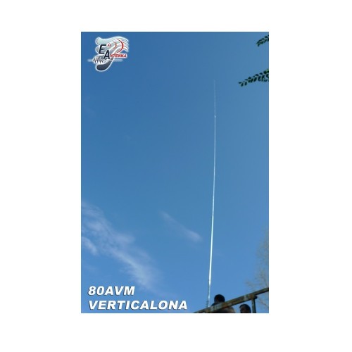 EAntenna 80AVM Antenna Verticale 3,5~3,8 Mhz HF VERTICALI