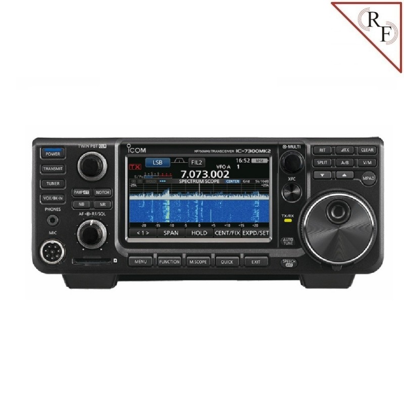 ICOM IC-7300MK2 Ricetrasmettitore HF/50/70MHz + Espansione Ricetrasmettitori Base