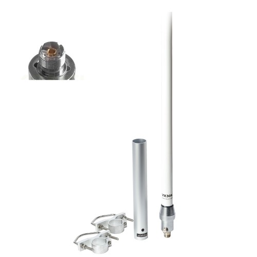 Diamond VX-50PL Antenna Base VHF/UHF in fibra di vetro connettore SO-239 Antenne VHF/UHF/SHF Base