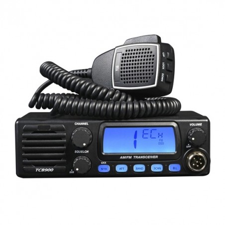 TTI TCB-900 Ricetrasmettitore CB 12/24V 4W AM/FM - Omologato CE RED Ricetrasmettitori CB