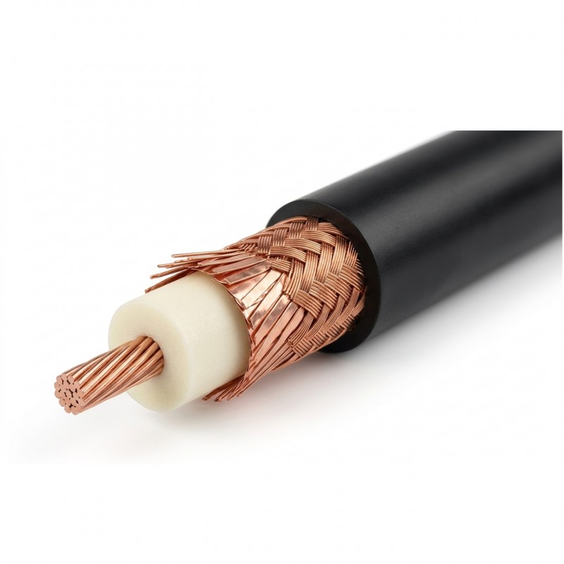 Al Metro - Cavo Coassiale Superflexy 10 10.3mm Extra Flessibile 50 Ohm Cavi 50 Ohm