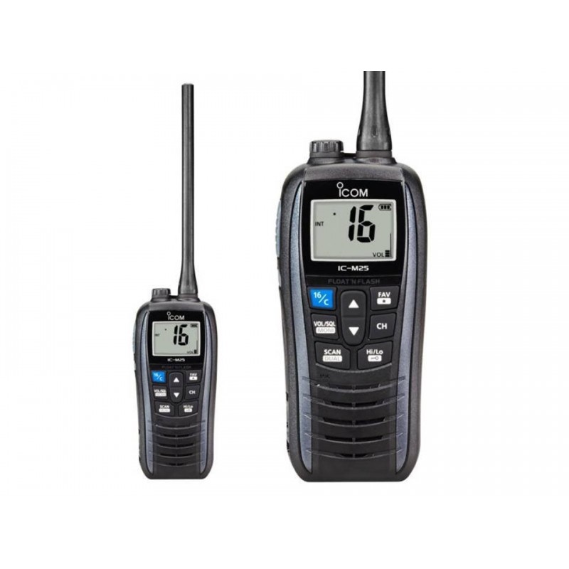 ICOM IC-M25 RICETRASMETTITORE VHF NAUTICO GRIGIO NAUTICI