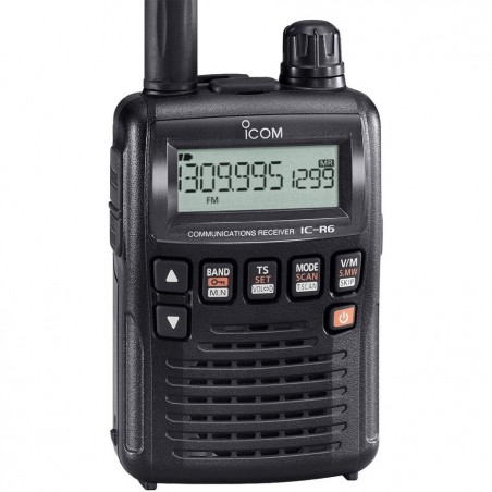 ICOM IC-R6 RICEVITORE A LARGA BANDA 0,1~1310 MHz PORTATILI