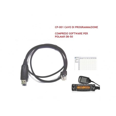 POLMAR CP-10 per DB-50M CAVO PROGRAMMAZIONE CAVI PROGRAMMAZIONE