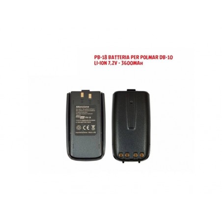 POLMAR PB-18 BATTERIA PER DB-10 BATTERIE COMPATIBILI