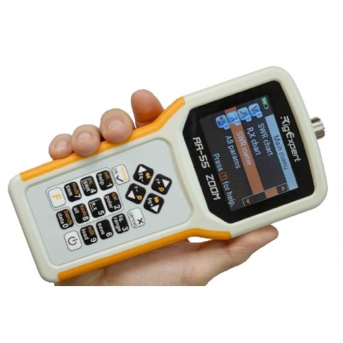 RIGEXPERT AA-55 ZOOM ANALIZZATORE D'ANTENNA 0-55 MHZ RIGEXPERT