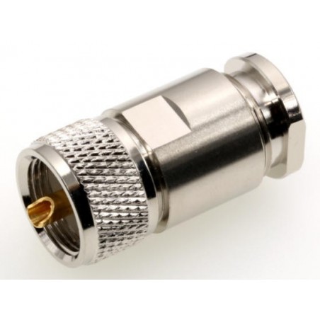 CONNETTORE UHF PER CAVI DA 10MM UHF (PL)