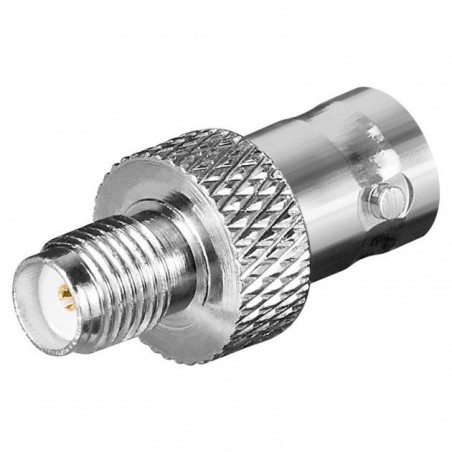 ADATTATORE DA FEMMINA SMA A FEMMINA BNC SMA