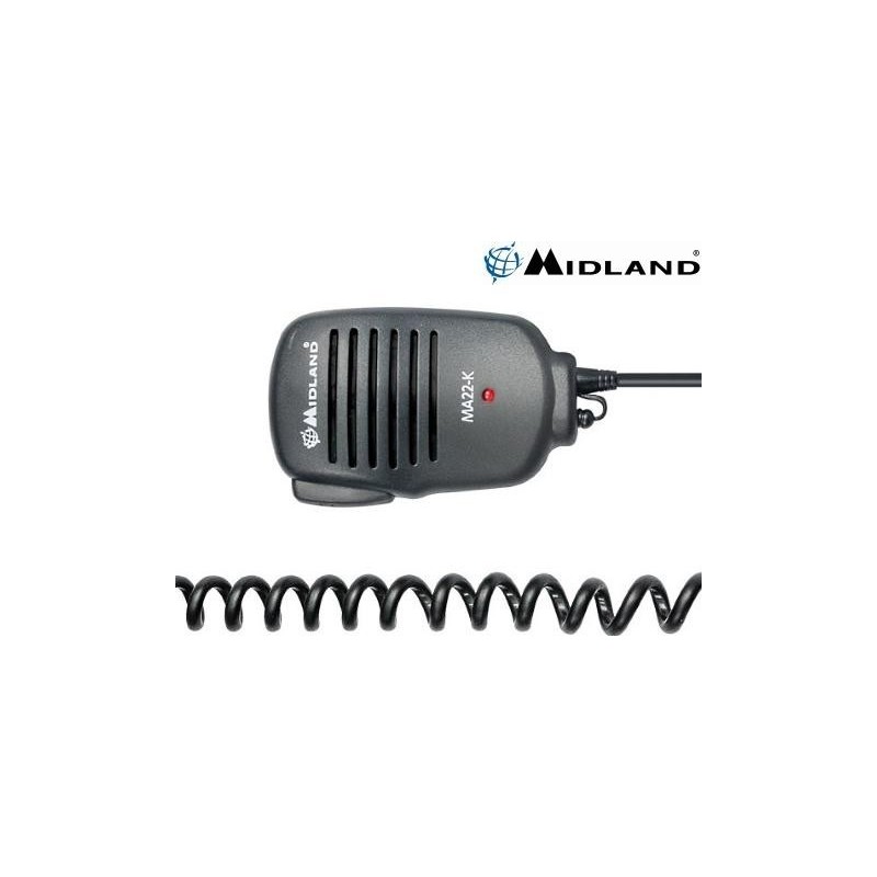 MIDLAND MA22-K MICROFONO ALTOPARLANTE-ATTACCO KENWOOD MICROFONO/ALTOPARLANTE