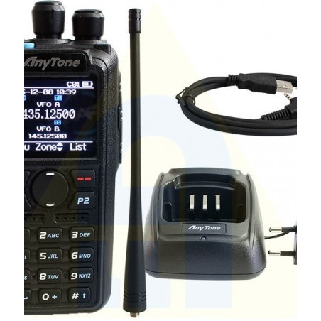 ANYTONE D878UV PLUS BLUETOOTH DUALBAND DMR/FM DMR