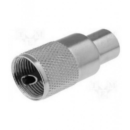 CONNETTORE MASCHIO UHF PER RG-213 UHF (PL)