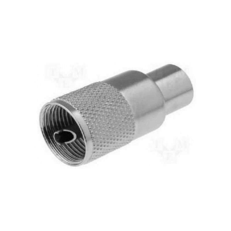 CONNETTORE MASCHIO UHF PER RG-213 UHF (PL)