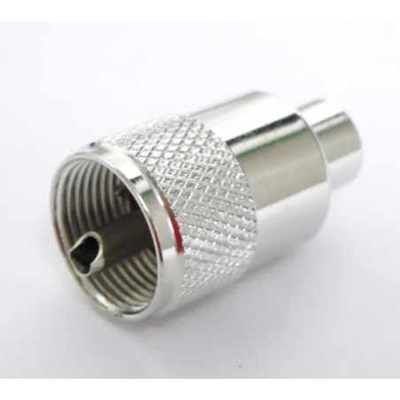 CONNETTORE MASCHIO UHF PER RG-58U UHF (PL)