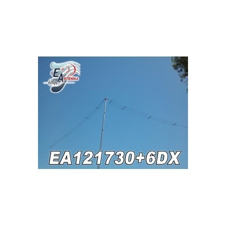 EANTENNA EA121730+6DX DIPOLO FILARE 1,5KW PER BANDE WARC + 6M FILARI